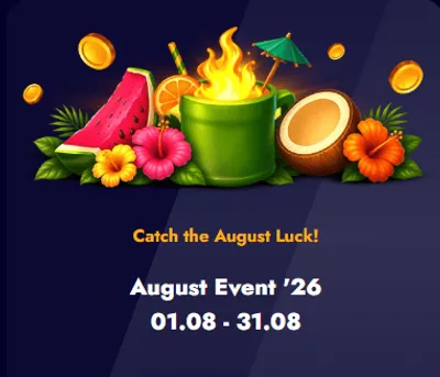 Evento di agosto 2026 dal 1 al 31 agosto